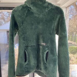 Melanzana Fuzzy Hooded Pullover